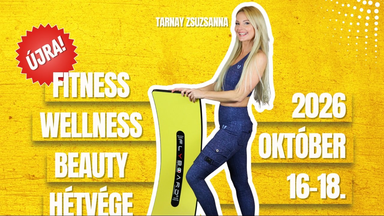 Fitness-Wellness-Beauty hétvége Siófokon